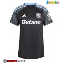 Ženske Nogometnih dresov Aston Villa Gostujoči 2025-26 Kratki rokavi